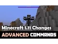 Advanced Commands Tutorial - Command and Map Making Changes in Minecraft 1 11