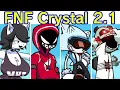 Friday Night Funkin' VS Crystal 2.1 | Sonic, Agoti, Tricky, Maggie, Ron \u0026 More (FNF Mod/Remixes) HD