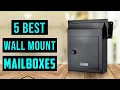 Best Wall Mount Mailboxes in 2026 Top 5 Best Mailboxes With Buying Guide