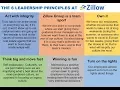 The 6 Leadership Principles at Zillow via Spencer Rascoff