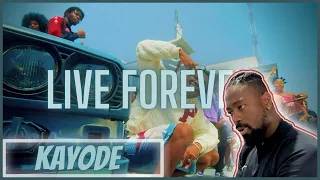 kayode live forever official video reaction