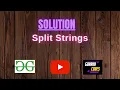 Split Strings GeeksforGeeks Problem Solving Solution Gorakh Codes