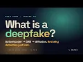 What is a deepfake Autoencoder GAN diffusion in 2 minutes