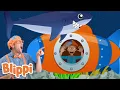 Download Lagu Exploring the Ocean with Blippis Submarine | Blippi | Cars, Trucks \u0026 Vehicles Cartoon | Moonbug Kids
