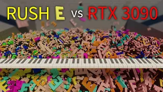 Rush E but each note spawns an E