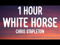 Download Lagu Chris Stapleton - White Horse (1 HOUR/Lyrics)