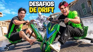 FIZEMOS UMA COMPETIÇÃO DE DRIFT COM TRICICLOS *eu machuquei