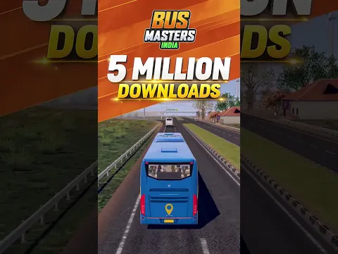 Bus Masters India Hits 5 MILLION Downloads!