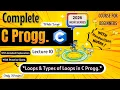 Loops Types of Loops While Loop Lecture 10 C Programming Full course for Beginners