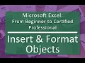 Insert and Format Objects 07 07 - Microsoft Excel From Beginner to Certified Professional