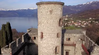 E1 9m Medieval Castle for sale in Italy with Romolini Immobiliare Spectacular Lake Iseo Views