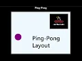 Ping Pong game layout CANVAS onTheCode