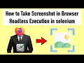 How to take a Screenshot in Headless Mode Selenium Firefox Browser