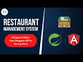 Restaurant Management System with Spring Boot Angular Post Category API in Spring Boot Part 11