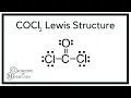 COCl2 Lewis Structure Phosgene