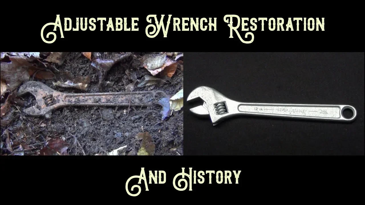Restauration d’une clé réglable Bahco et rappel historique