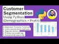 Customer Segmentation Using Python Demographics Profit