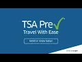 TSA PreCheck Travel with Ease - Authorized Websites