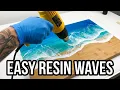 How to Make Epoxy Resin Ocean Waves DIY