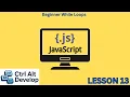 Learn While Loops in under 5 minutes