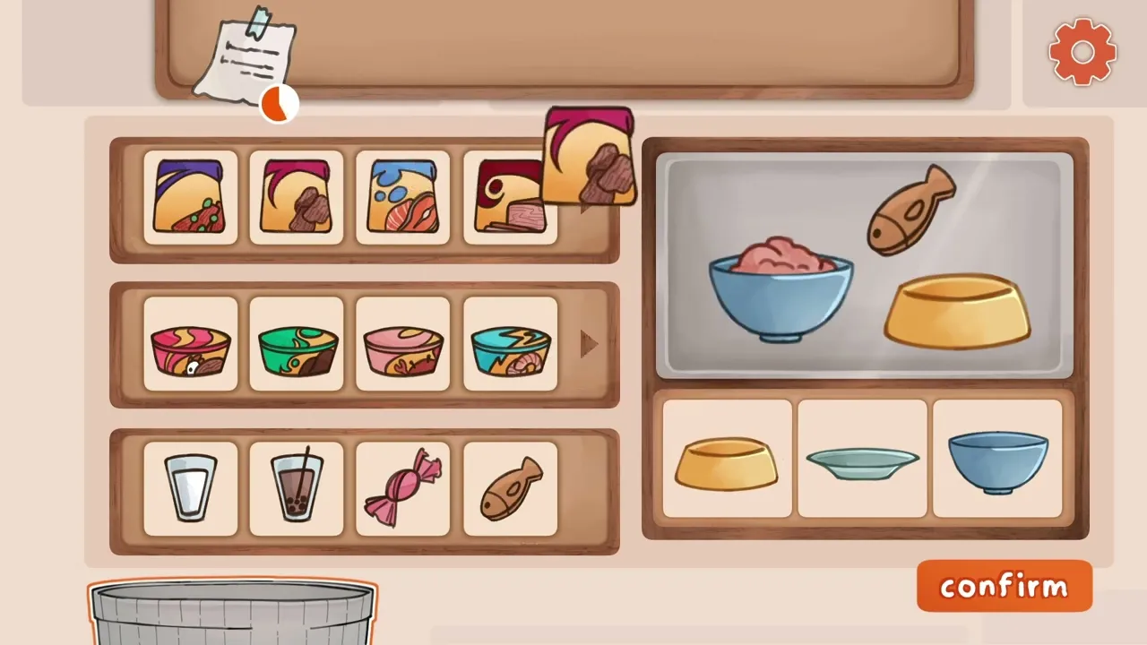 Gameplay MeowMix Cafe
