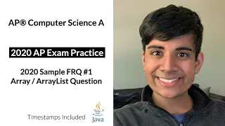 APCS 2020 Exam Practice - FRQ 2020 Sample