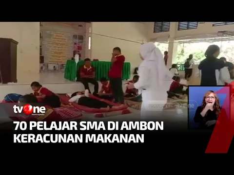 Keracunan Massal 70 Pelajar di Ambon Maluku Usai Santap Makanan di Kantin