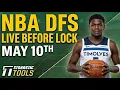 NBA DFS Live Before Lock Sunday 26 DraftKings FanDuel NBA Lineups