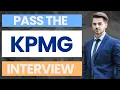 Master the KPMG Interview with these proven tips