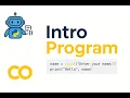 Create a Simple Intro Program in Python Understanding the Input Function in Google Colab