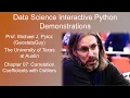 07 Data Science Interactive Correlation Coefficients with Outliers