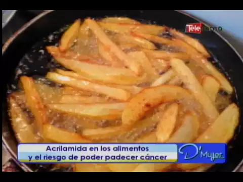 Acrilamida en los alimentos y el riesgo de poder padecer cáncer
