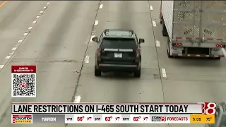 I-465 pavement repairs could cause traffic nightmares