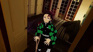 TANJIRO SI ESTUVIERA EN UN REALITY SHOW