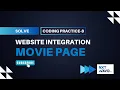 Coding Practice 8 - Movie Page Website Integration NxtWave