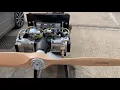 Roto Motor 170cc Flat 4 Cylinder 4 Stroke Engine test run by Morris Mini Motors
