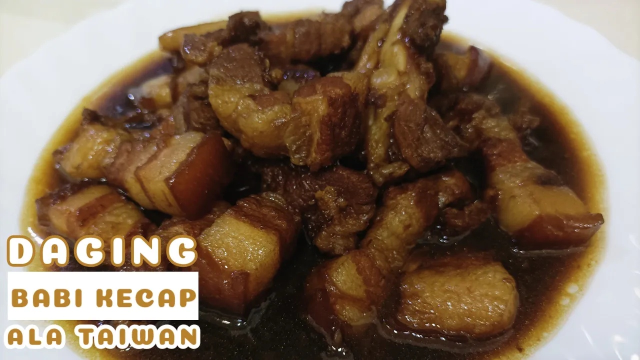 CARA MASAK DAGING BABI KECAP ALA TAIWAN YANG MUDAH || MASAKAN TAIWAN CARA MASAK DAGING BABI KECAP ALA TAIWAN YANG MUDAH || MASAKAN TAIWAN