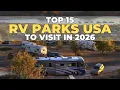 Top 15 RV Campgrounds to Visit in 2026 Near Popular Vacation Destinations