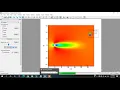 Fluent Tecplot Contours of velocity Magnitude Square cyl
