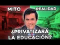 Lagu ¿Privatizar la educación? La acusación falsa contra Carlos Espa, explicada