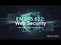 JHU Web Security Course Overview