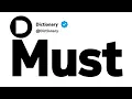 Must Antonyms Opposite Words