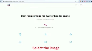 Resize image for Twitter header - socialtoolspro tutorial