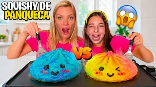 🥞 QUEM FIZER A MELHOR ARTE NA PANQUECA DE DUMPLING VENCE!!! 😱🔥 | LAURINHA VS JÉSSICA GODAR