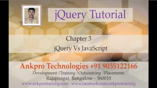 jQuery 3 - jQuery Vs JavaScript How jQuery is better than raw javascript