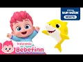 Bebefinn Baby Shark \u0026 Pinkfong Baby Shark | SPESIAL Baby Shark Month | Bebefinn Indonesia
