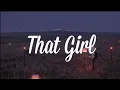 Download Lagu [Lyrics+Vietsub] That girl - Olly Murs - DJ CHEN remix