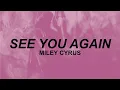 Download Lagu Miley Cyrus - See You Again | the last time i freaked out | tiktok | Hannah Montana