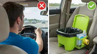 WENN IHR MIT DEM AUTO UNTERWEGS SEID, PROBIERT DIESE HACKS AUS