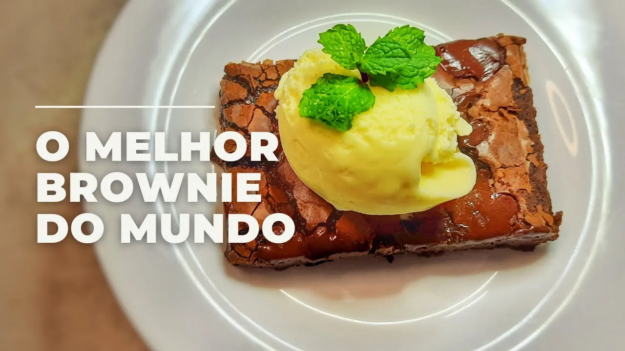 RECEITA DE BROWNIE MOLHADINHO | SUPER FÁCIL DE FAZER E DELICIOSO | BROWNIE DE CHOCOLATE | SOBREMESA